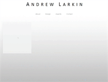 Tablet Screenshot of andrewlarkin.com